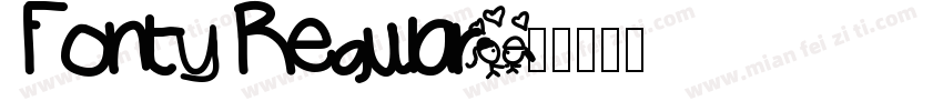 Fonty Regular字体转换